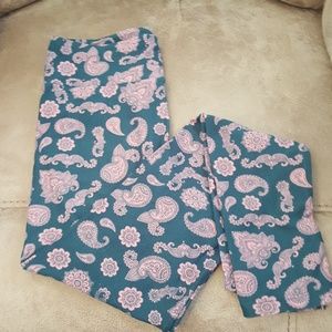 LuLaRoe Emerald Paisley OS